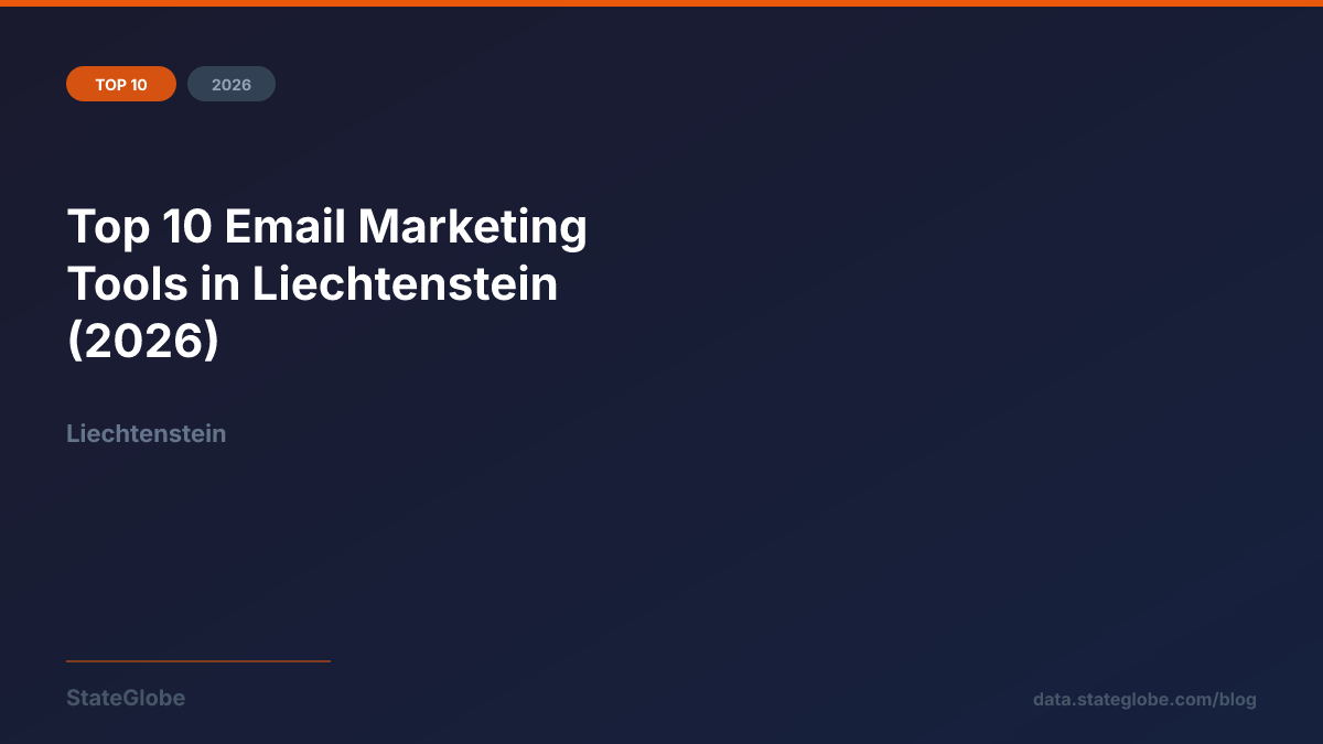 Top 10 Email Marketing Tools in Liechtenstein (2026)