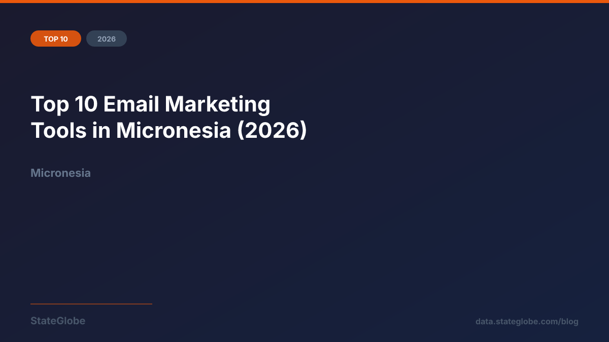 Top 10 Email Marketing Tools in Micronesia (2026)