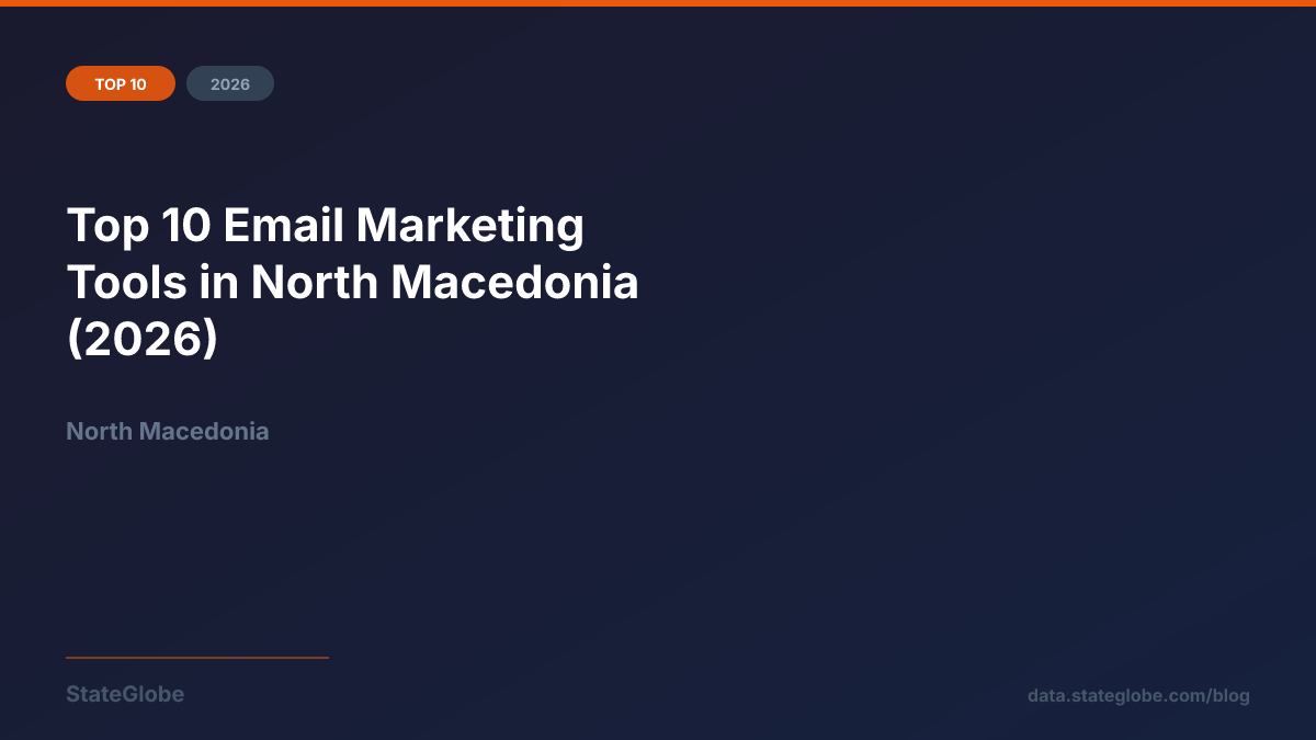 Top 10 Email Marketing Tools in North Macedonia (2026)