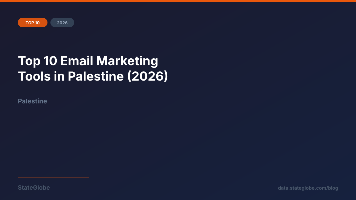 Top 10 Email Marketing Tools in Palestine (2026)