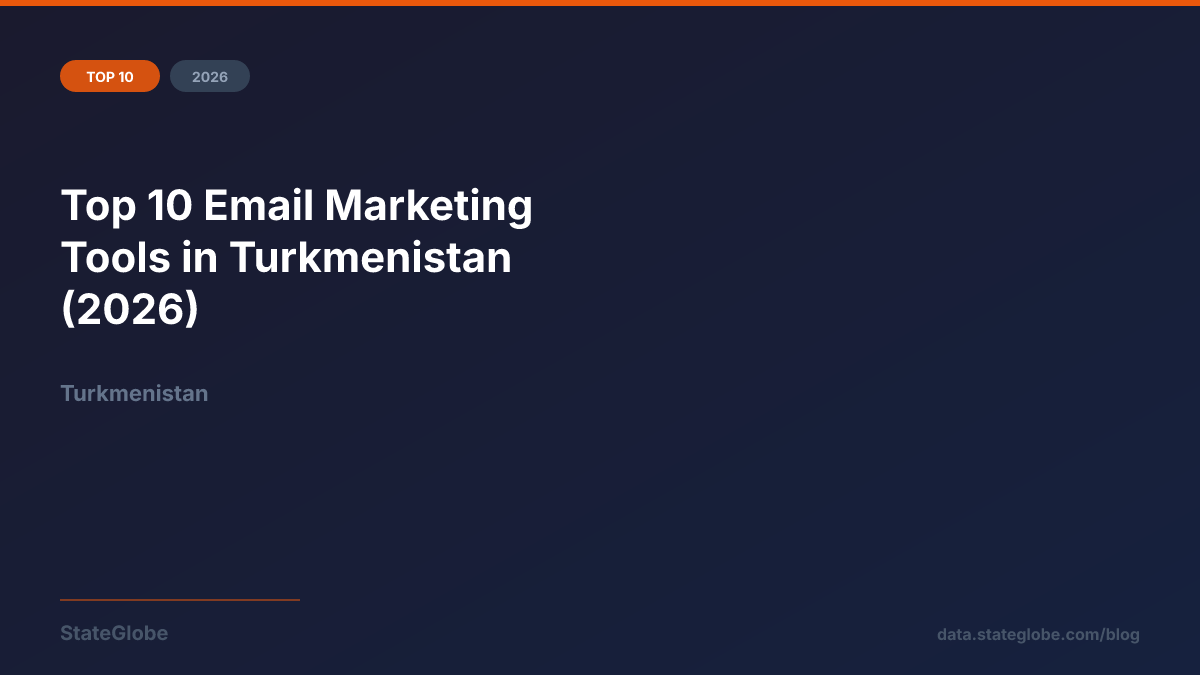 Top 10 Email Marketing Tools in Turkmenistan (2026)