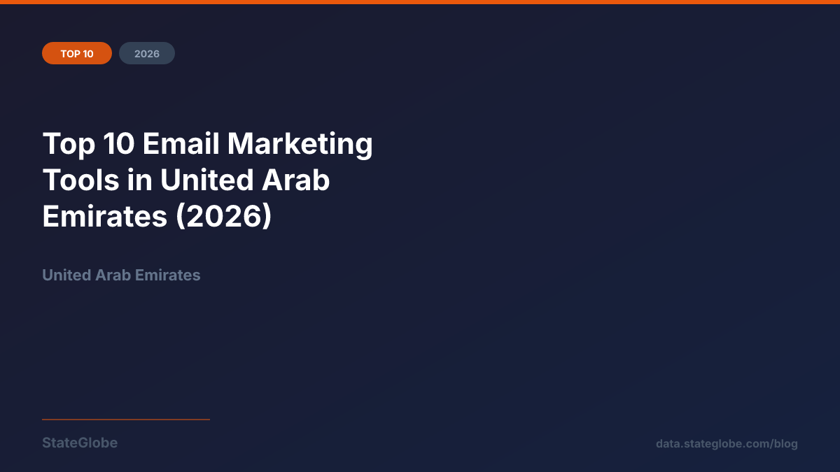 Top 10 Email Marketing Tools in United Arab Emirates (2026)
