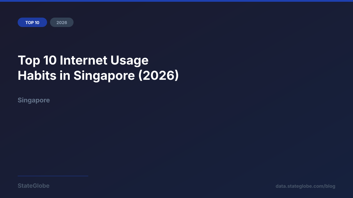 Top 10 Internet Usage Habits in Singapore (2026)
