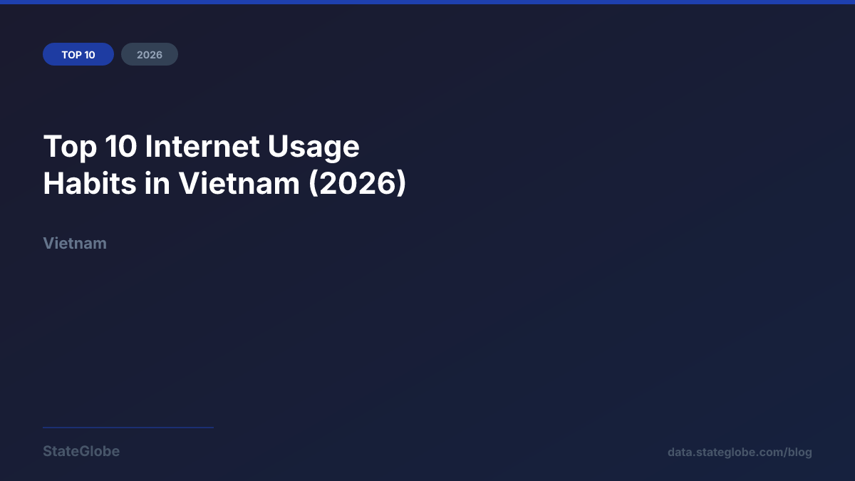 Top 10 Internet Usage Habits in Vietnam (2026)