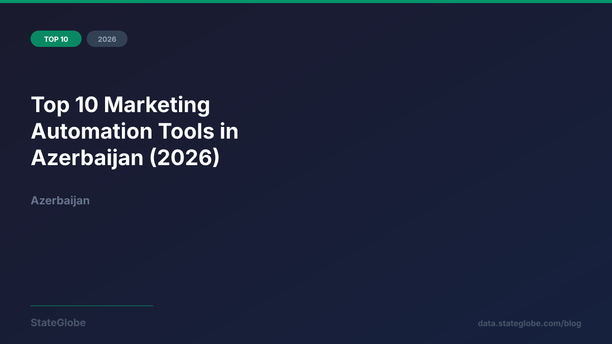 Top 10 Marketing Automation Tools in Azerbaijan (2026)