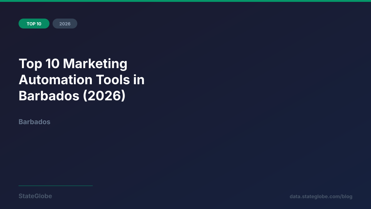 Top 10 Marketing Automation Tools in Barbados (2026)