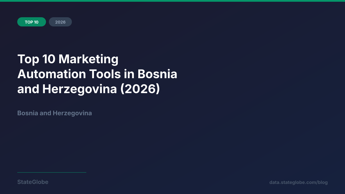 Top 10 Marketing Automation Tools in Bosnia and Herzegovina (2026)