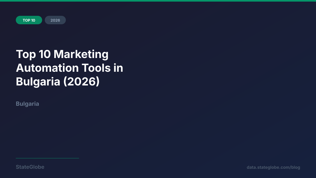 Top 10 Marketing Automation Tools in Bulgaria (2026)