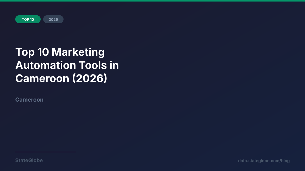 Top 10 Marketing Automation Tools in Cameroon (2026)