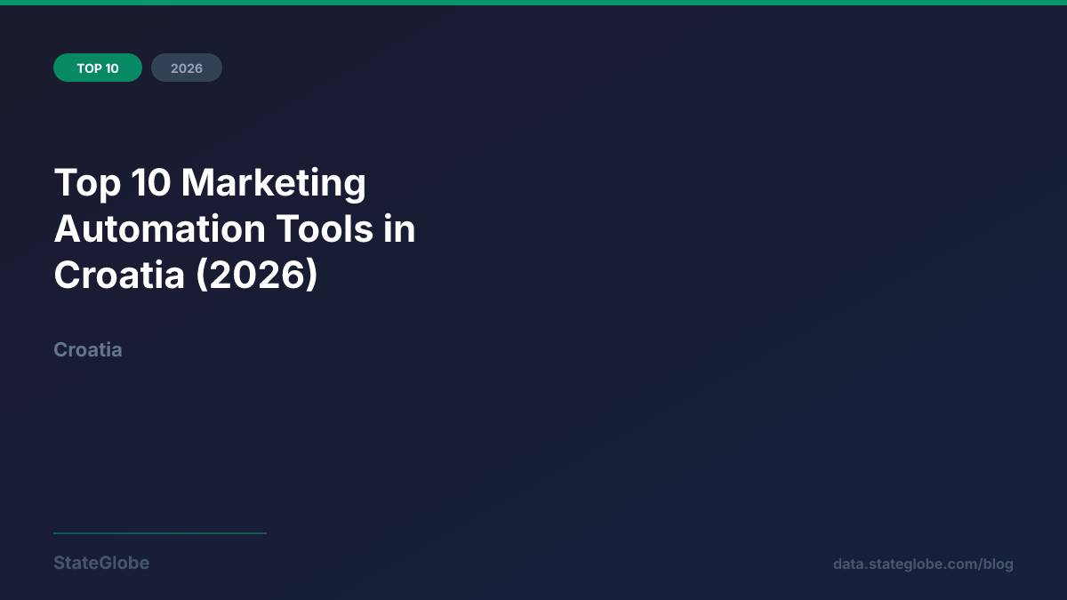 Top 10 Marketing Automation Tools in Croatia (2026)