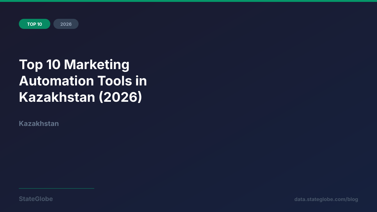 Top 10 Marketing Automation Tools in Kazakhstan (2026)