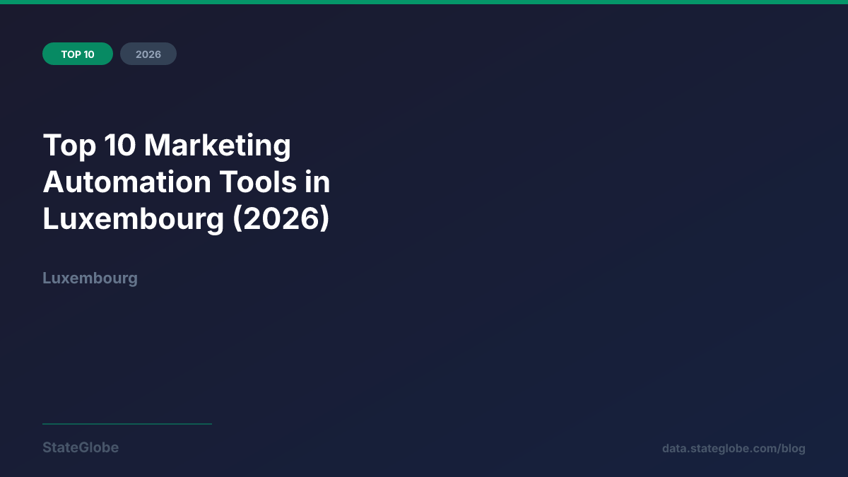 Top 10 Marketing Automation Tools in Luxembourg (2026)