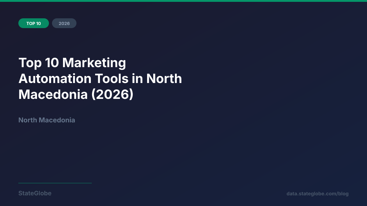 Top 10 Marketing Automation Tools in North Macedonia (2026)