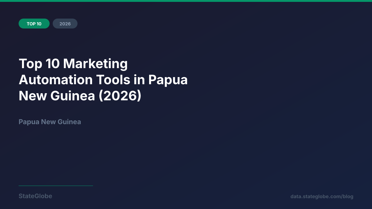 Top 10 Marketing Automation Tools in Papua New Guinea (2026)