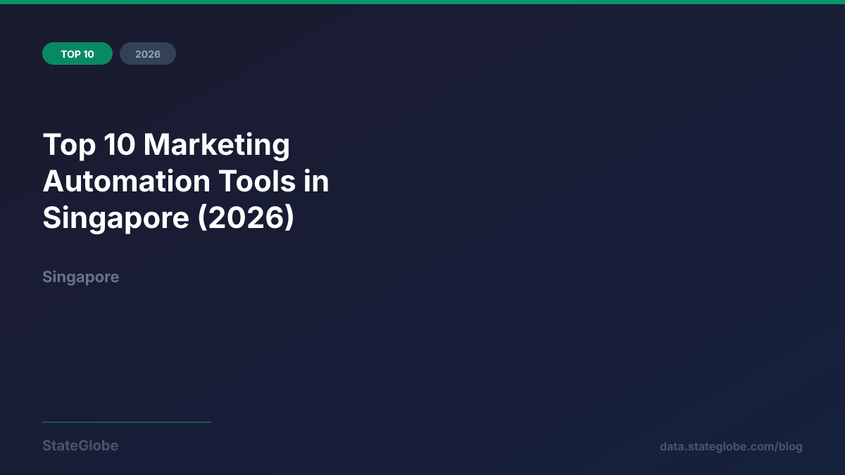 Top 10 Marketing Automation Tools in Singapore (2026)