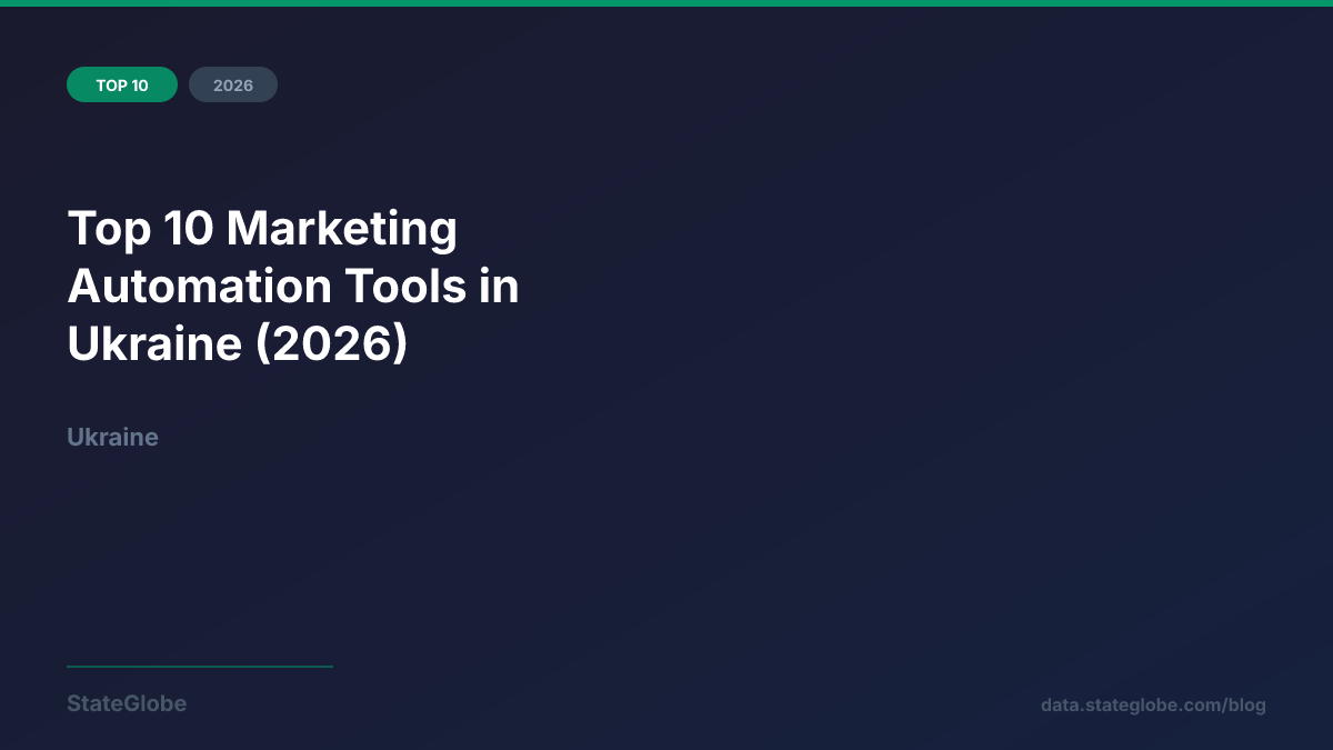 Top 10 Marketing Automation Tools in Ukraine (2026)