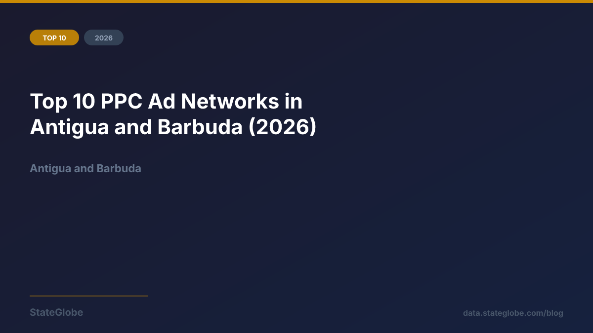 Top 10 PPC Ad Networks in Antigua and Barbuda (2026)