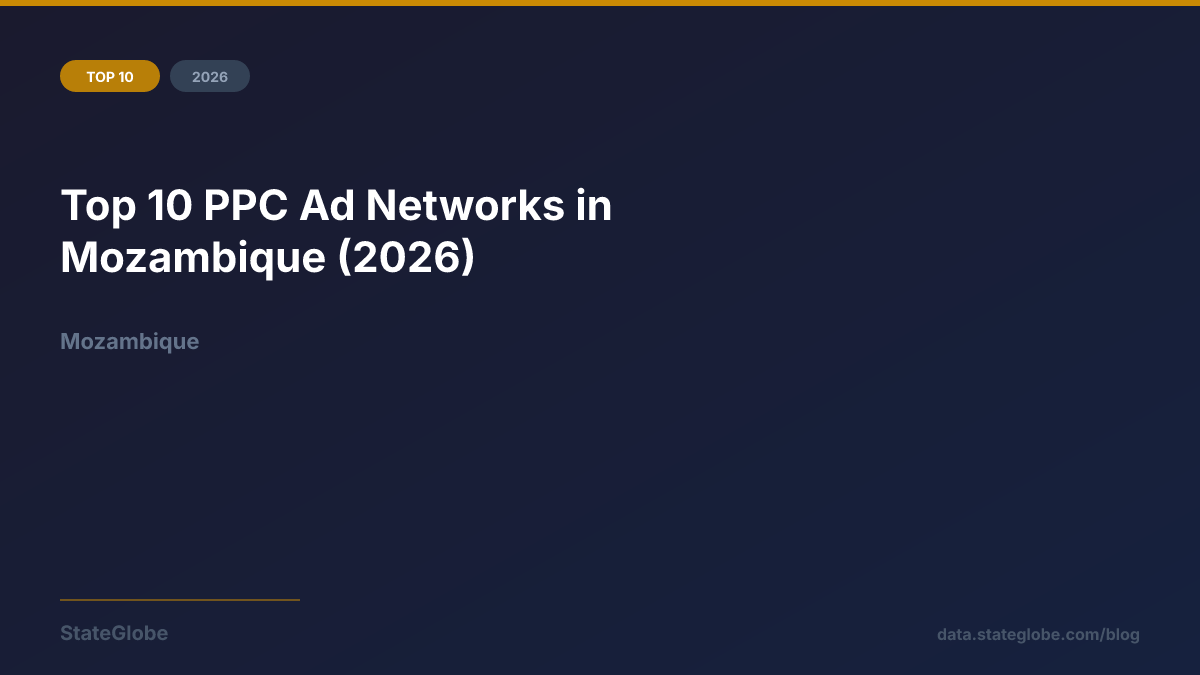 Top 10 PPC Ad Networks in Mozambique (2026)