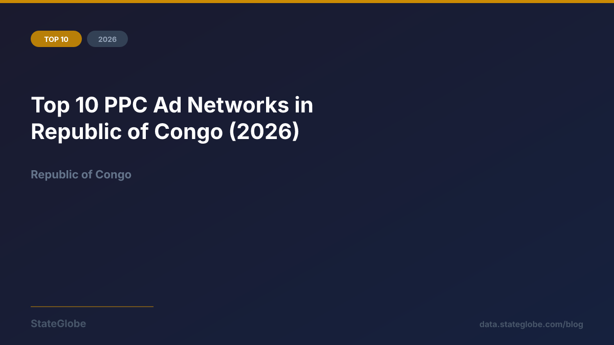 Top 10 PPC Ad Networks in Republic of Congo (2026)