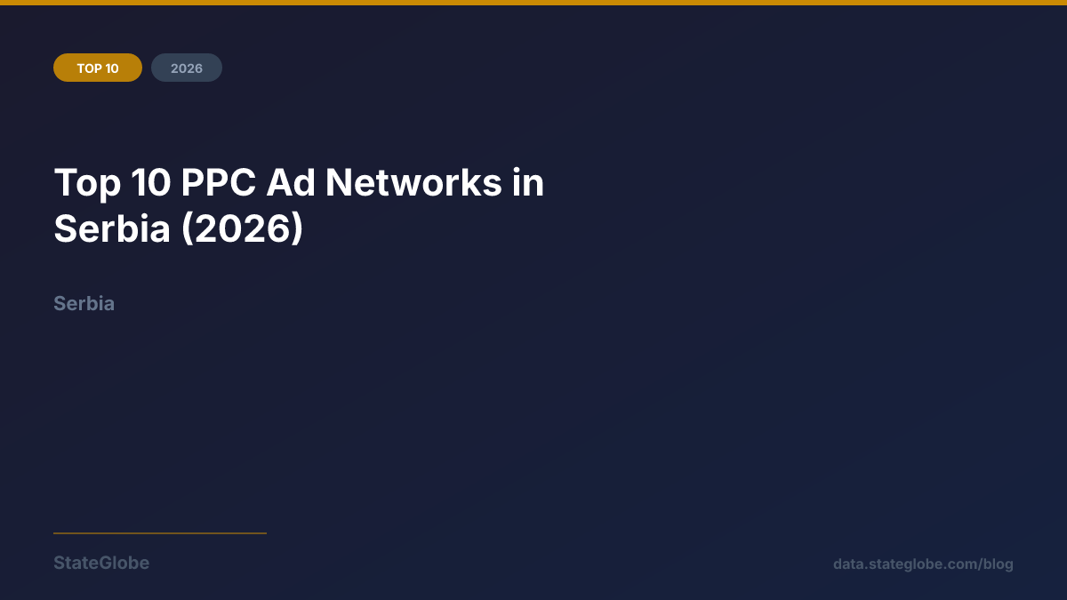 Top 10 PPC Ad Networks in Serbia (2026)