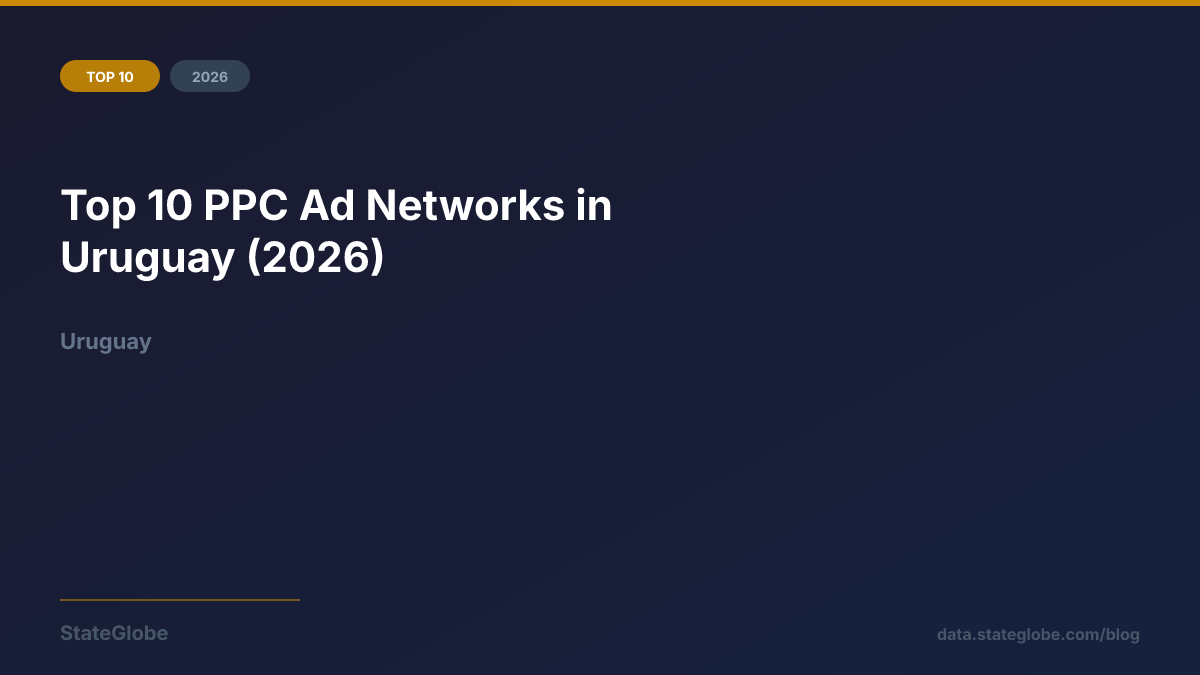 Top 10 PPC Ad Networks in Uruguay (2026)