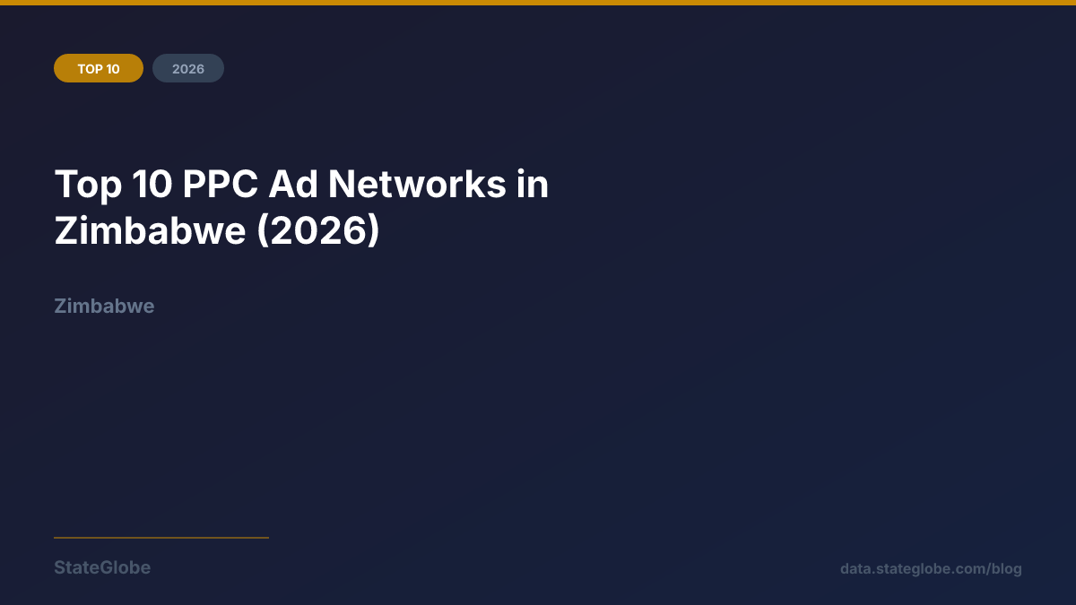 Top 10 PPC Ad Networks in Zimbabwe (2026)