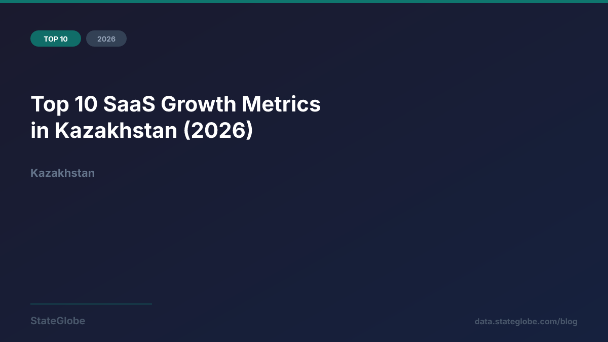 Top 10 SaaS Growth Metrics in Kazakhstan (2026)