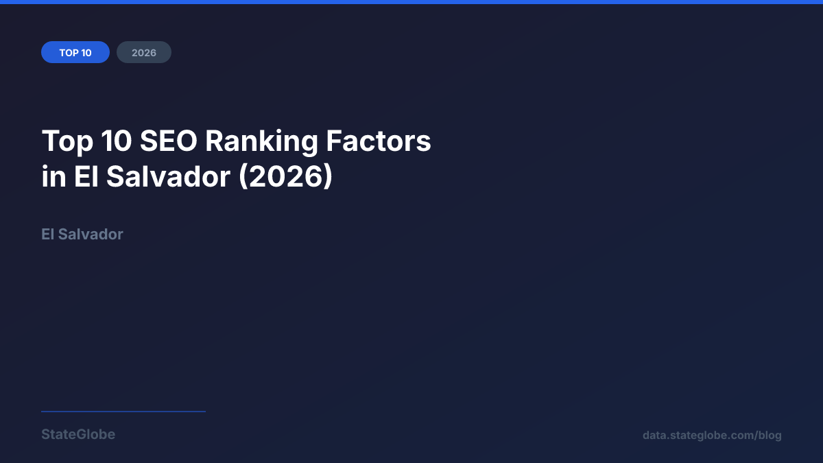 Top 10 SEO Ranking Factors in El Salvador (2026)