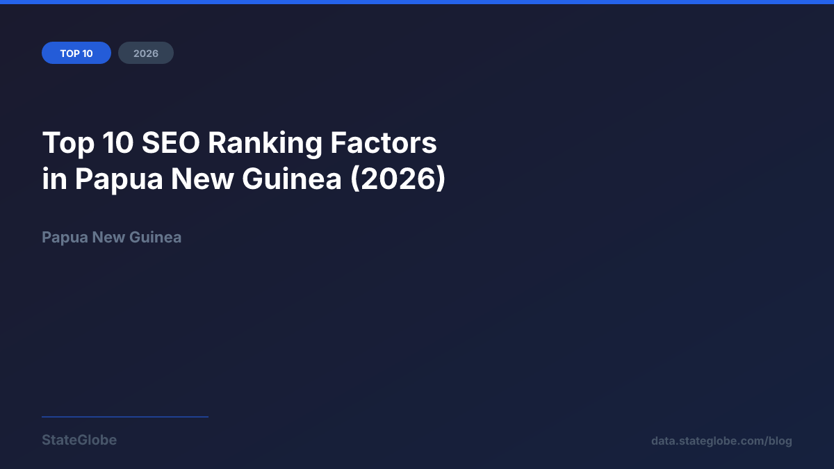 Top 10 SEO Ranking Factors in Papua New Guinea (2026)