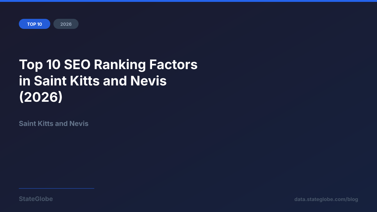 Top 10 SEO Ranking Factors in Saint Kitts and Nevis (2026)