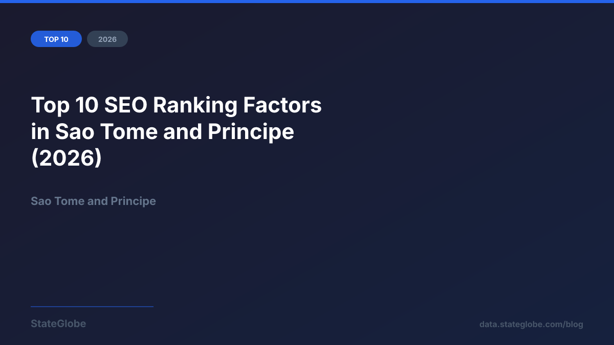 Top 10 SEO Ranking Factors in Sao Tome and Principe (2026)