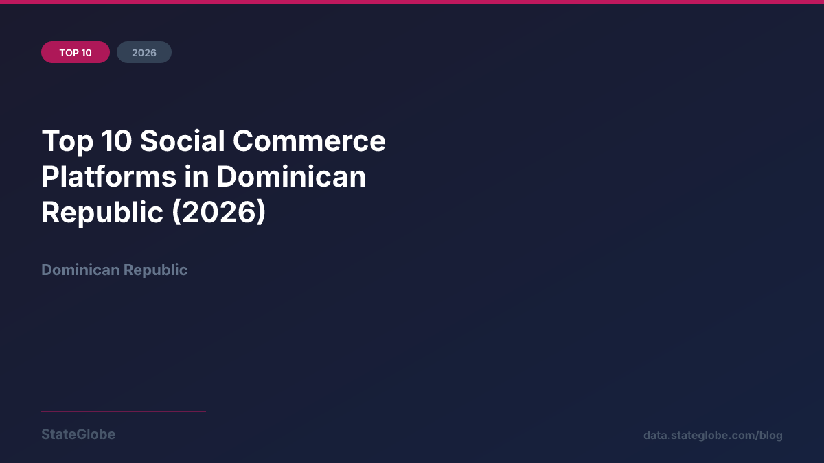 Top 10 Social Commerce Platforms in Dominican Republic (2026)