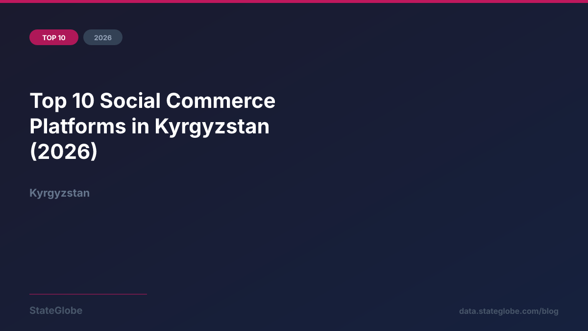Top 10 Social Commerce Platforms in Kyrgyzstan (2026)