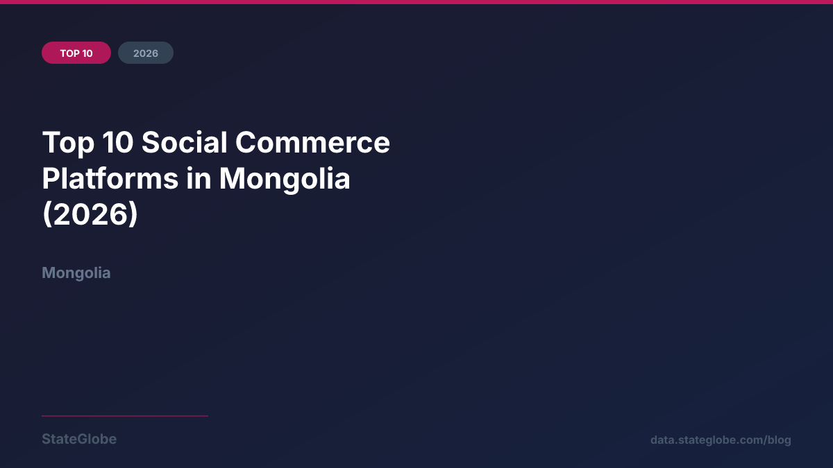 Top 10 Social Commerce Platforms in Mongolia (2026)