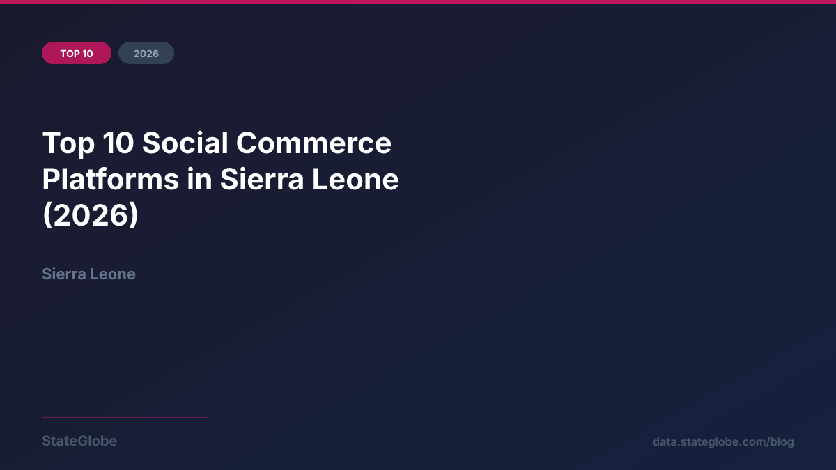 Top 10 Social Commerce Platforms in Sierra Leone (2026)