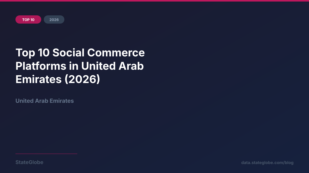 Top 10 Social Commerce Platforms in United Arab Emirates (2026)