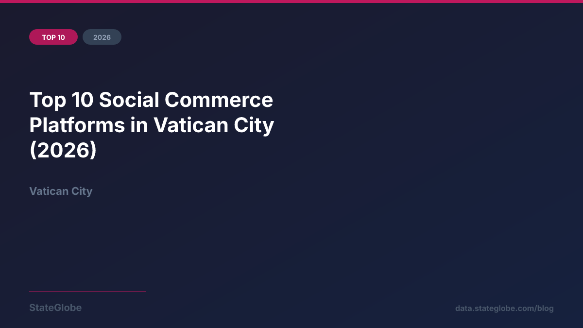 Top 10 Social Commerce Platforms in Vatican City (2026)