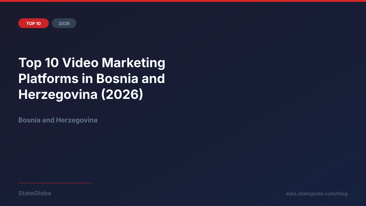 Top 10 Video Marketing Platforms in Bosnia and Herzegovina (2026)