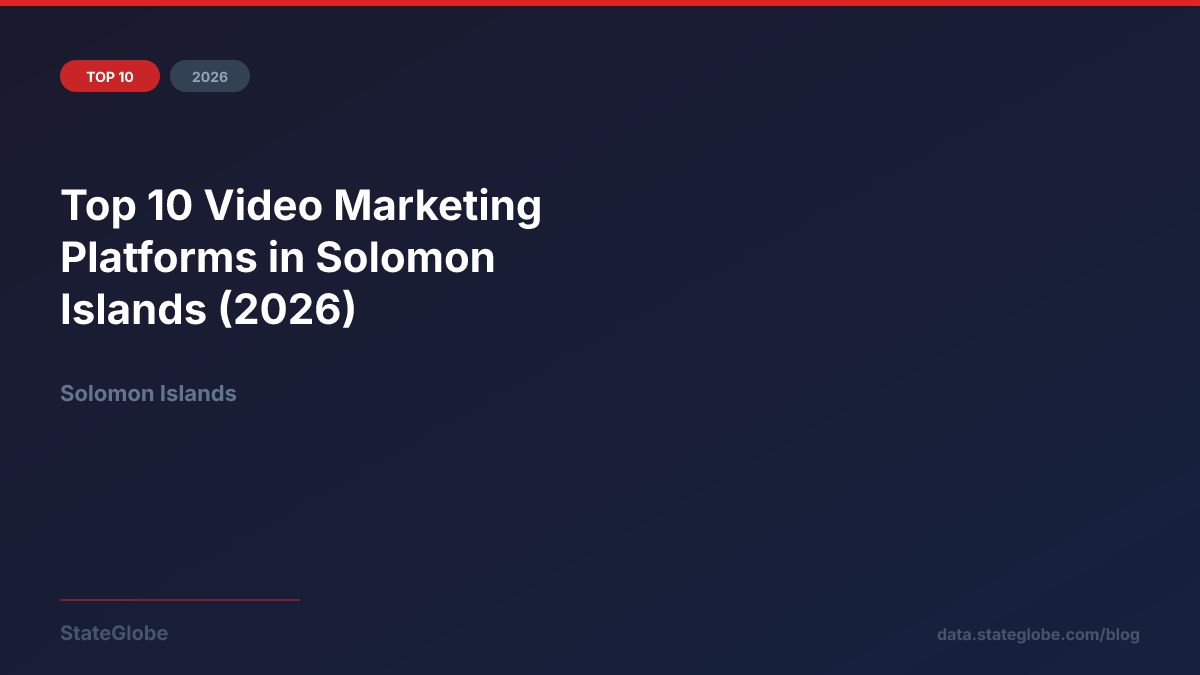 Top 10 Video Marketing Platforms in Solomon Islands (2026)