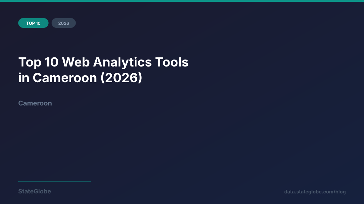 Top 10 Web Analytics Tools in Cameroon (2026)