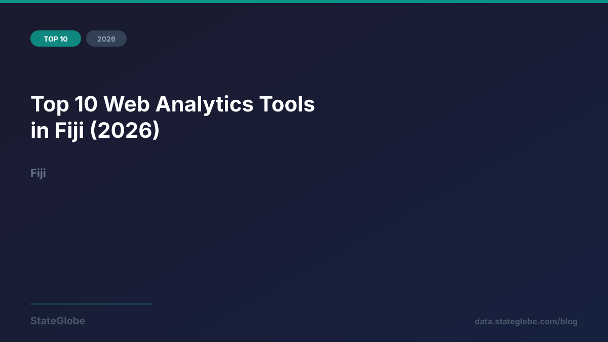 Top 10 Web Analytics Tools in Fiji (2026)