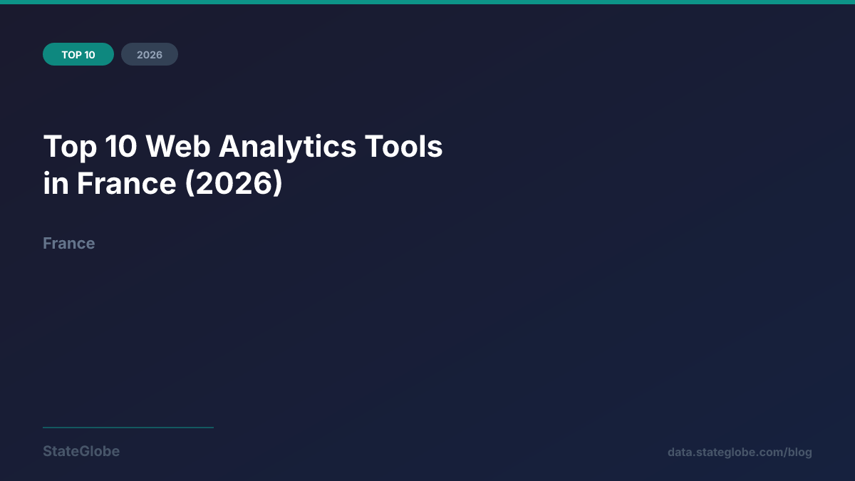 Top 10 Web Analytics Tools in France (2026)