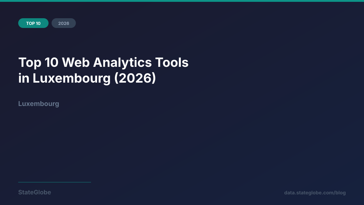 Top 10 Web Analytics Tools in Luxembourg (2026)