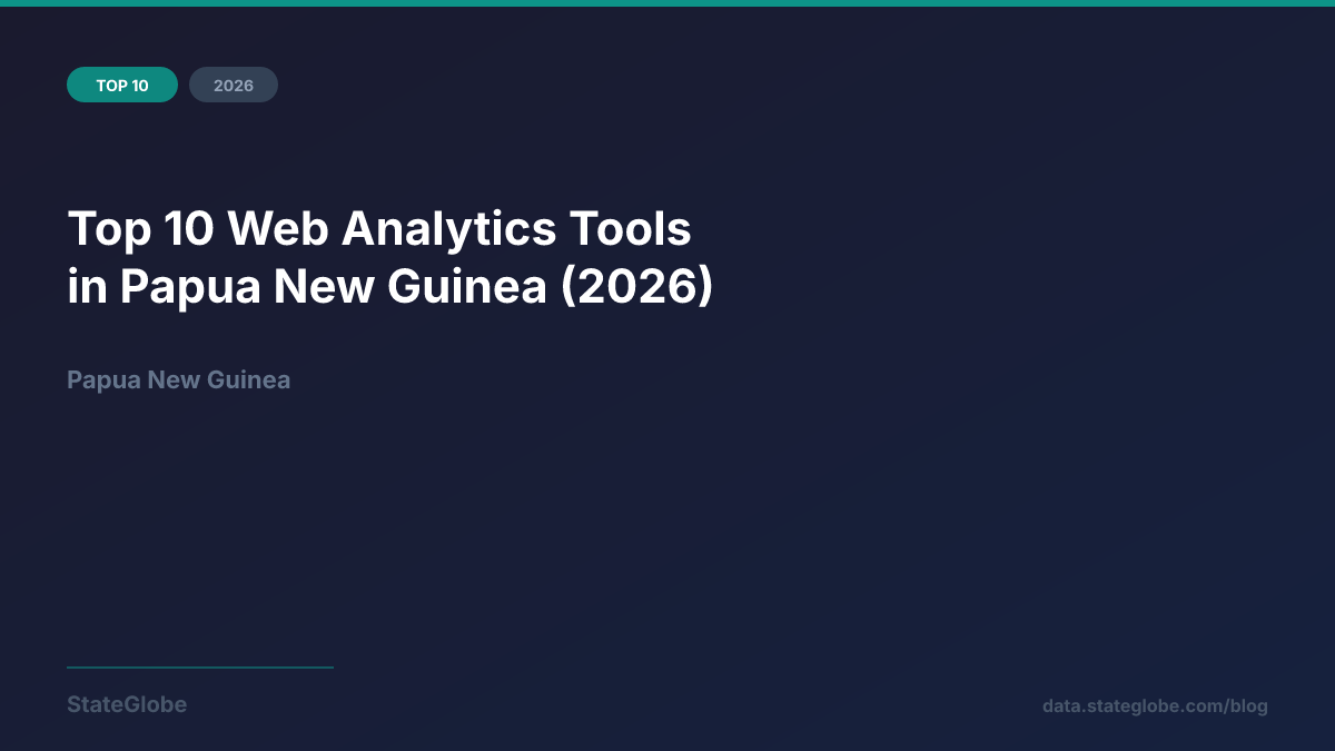 Top 10 Web Analytics Tools in Papua New Guinea (2026)
