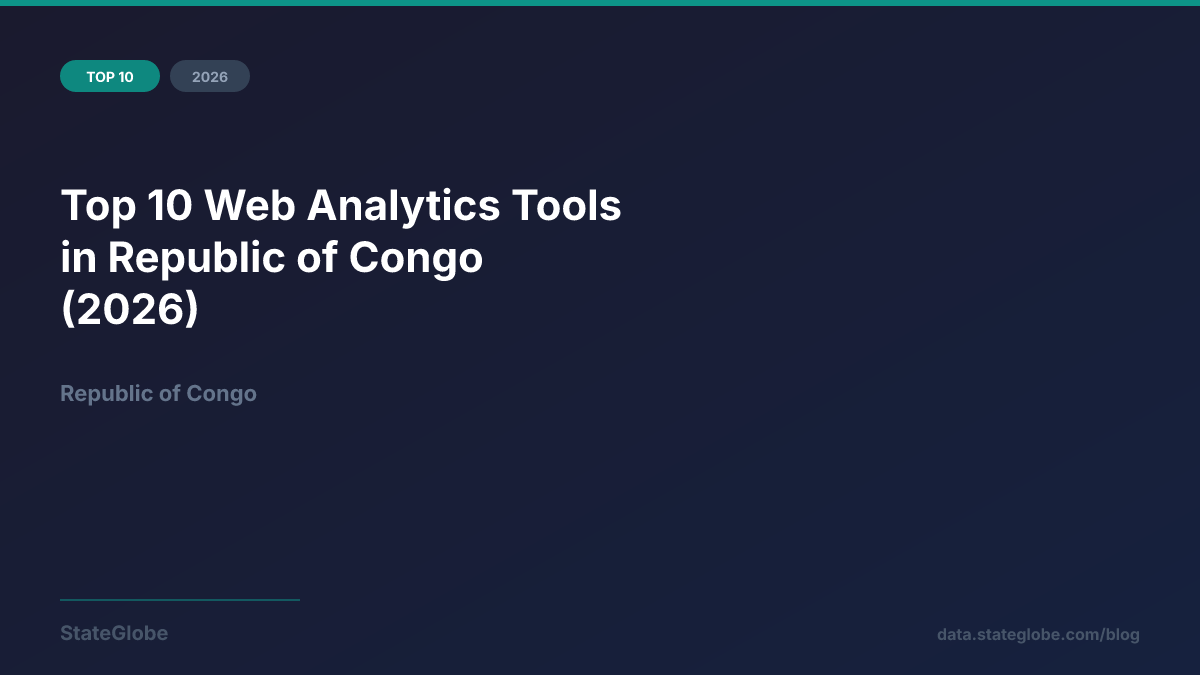 Top 10 Web Analytics Tools in Republic of Congo (2026)