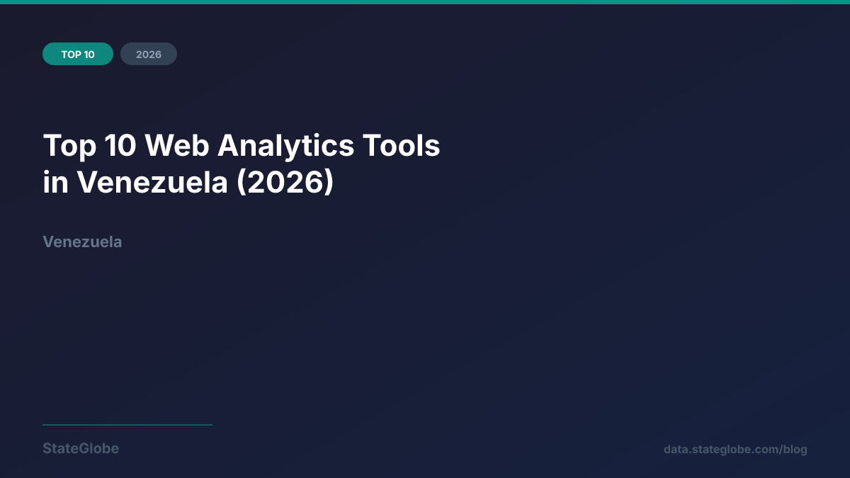 Top 10 Web Analytics Tools in Venezuela (2026)