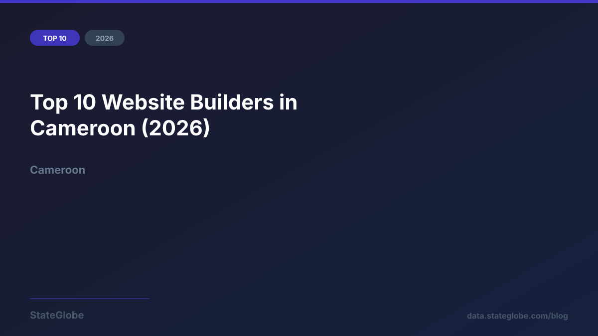 Top 10 Website Builders in Cameroon (2026)