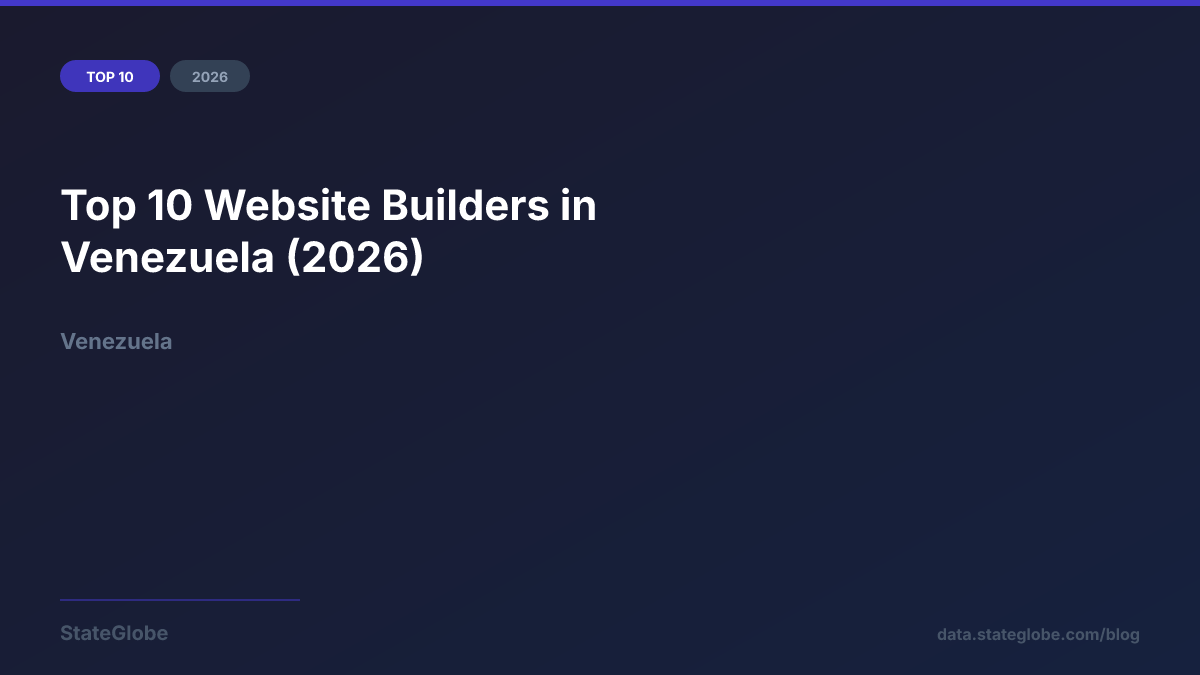 Top 10 Website Builders in Venezuela (2026)