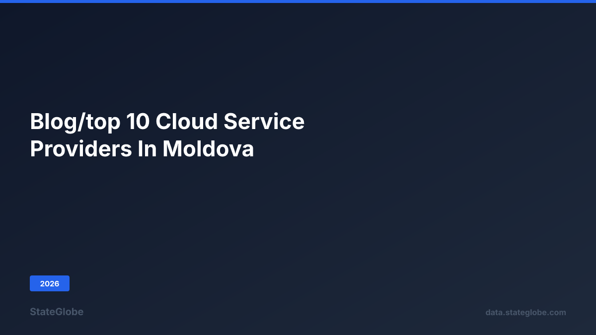 Top 10 Cloud Service Providers in Moldova (2026)