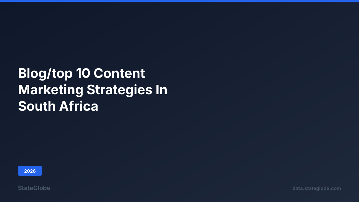 Top 10 Content Marketing Strategies in South Africa (2026)